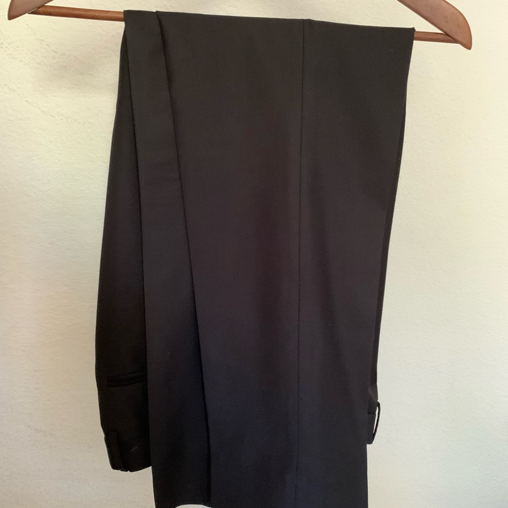 Mens Black Topman Slimfit Suit. - Picture 7 of 16